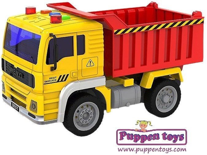[On Sale] Dump truck with light and sound